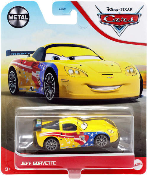 ギ*モ様 CARS3 JEFF GORVETTE カーズ ミニカー Disney/Pixar Cars Strip Weathers and Jeff Gorvette Vehicle 2