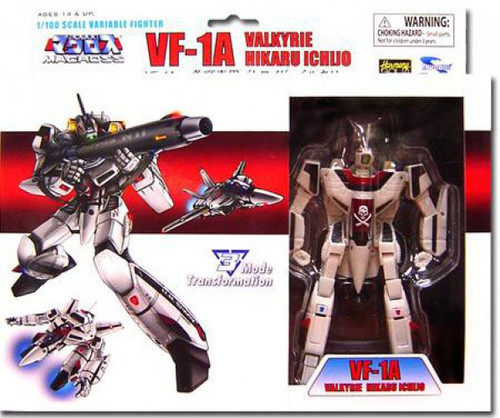 Robotech / Macross Macross Transformable Series 1 Veritech Fighter Hikaru Ichijo's VF-1A Action Figure [Damaged Package]
