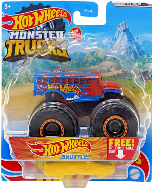 Hot Wheels Monster Trucks Double Troubles Hotweiler 124 Vehicle Mattel Toys  - ToyWiz