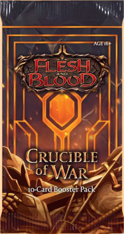 Flesh and Blood Trading Card Game Crucible of War (1st Edition {Alpha})  Booster Pack [10 Cards]