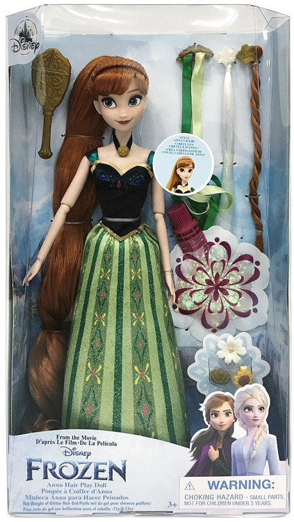 Disney Frozen Anna Hair Play Exclusive 11.5 Doll - ToyWiz