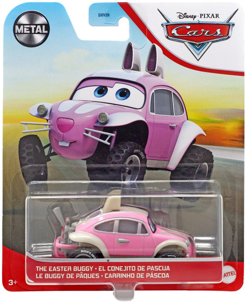 Disney Pixar Cars Cars 3 Metal The Easter Buggy 155 Diecast Car Mattel ...