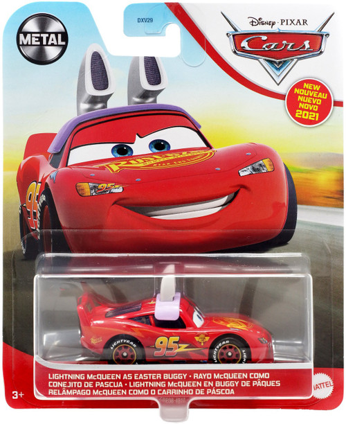 Disney Pixar Cars Cars 3 Metal Lightning McQueen 155 Diecast Car
