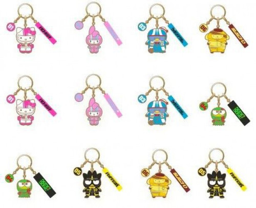 Sanrio Hello Kitty Friends Enamel Keychain Tokyo Speed 1.5 Mystery