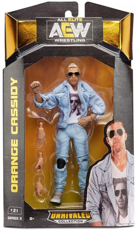 AEW All Elite Wrestling Unrivaled Collection Series 3 Orange