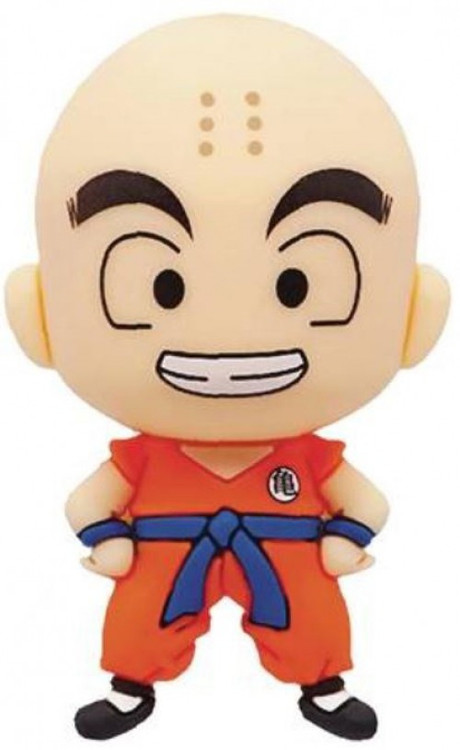 Dragon Ball Z 3D Figural Bag Clip Krillin Minifigure [Loose]