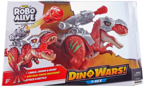 Robo Alive Dino Wars T-Rex Robotic Pet Figure Zuru Toys - ToyWiz