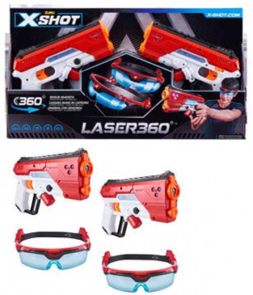 x shot laser gun