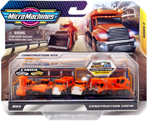 Micro Machines Series 2 Stunt Pack Vehicle 3-Pack 05 Race Cycle Trailer,  Hognose Adventure Truck Wicked Cool Toys - ToyWiz