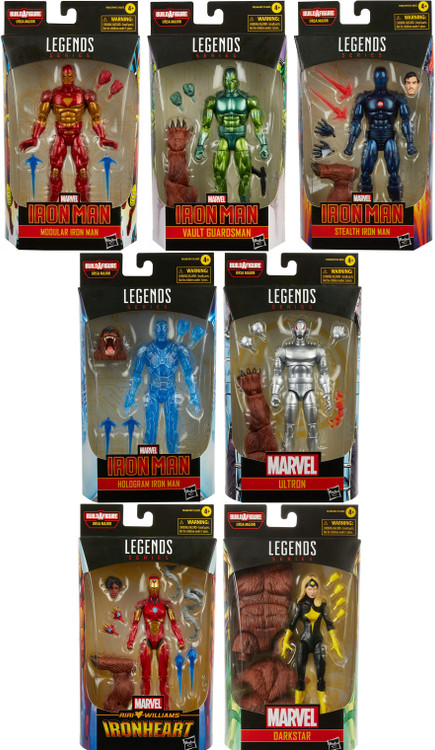 Marvel Marvel Legends Ursa Major Series Set of 7 Action Figures