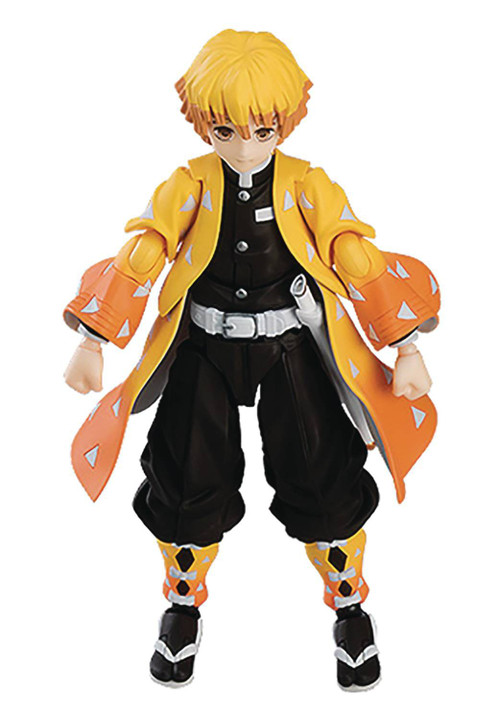 Figma Demon Slayer Zenitsu Agatsuma Action Figure [Deluxe Version]