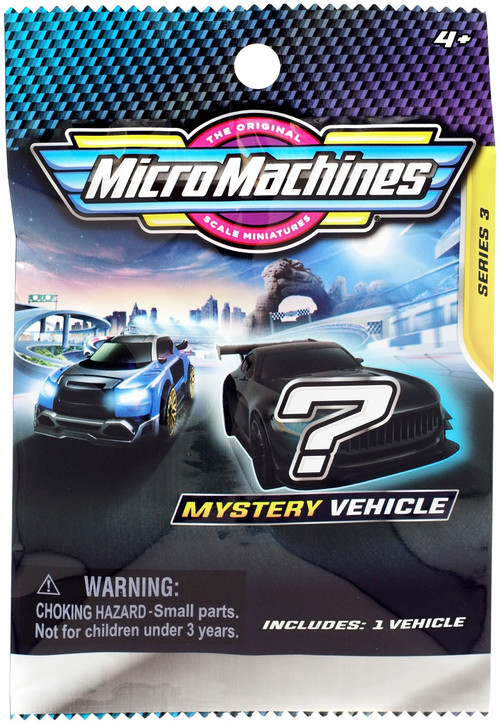 Micro Machines Series 3 Mystery Pack 1 RANDOM Figure Wicked Cool