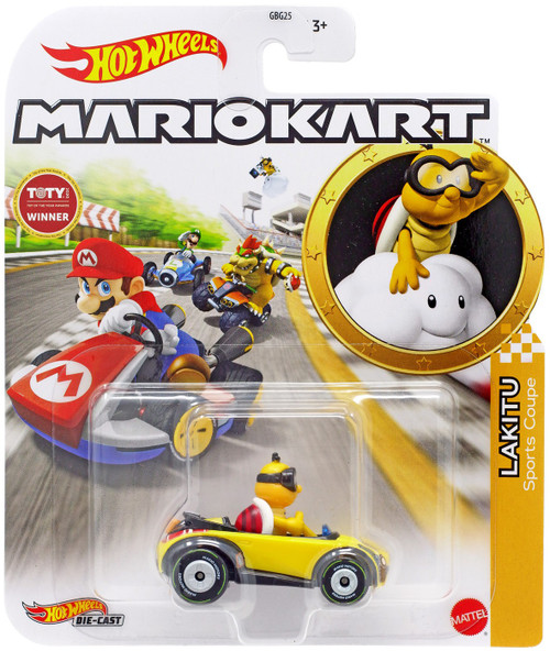 Hot Wheels Mario Kart Lakitu 164 Diecast Car Mattel Toys ToyWiz