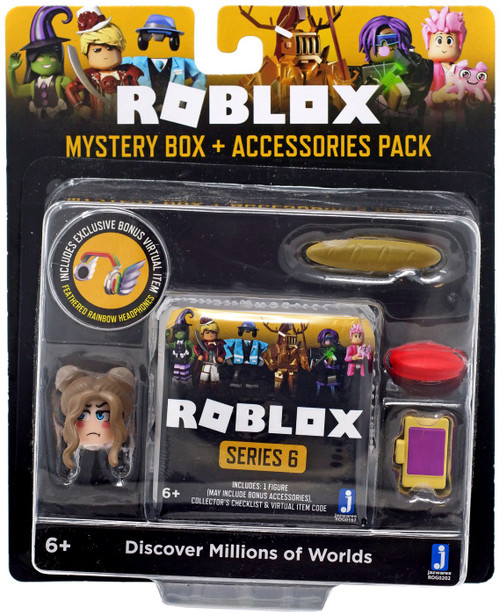 Roblox Mystery Box & Accessories pack series 6 With Virtual Code New Lot of  (3)