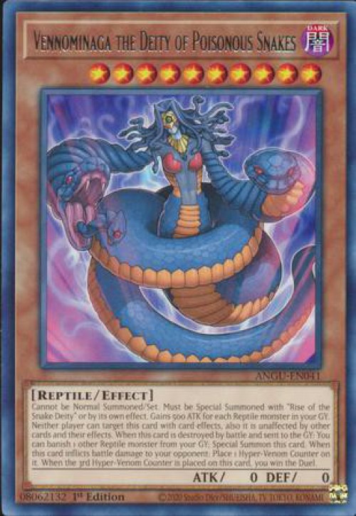 YuGiOh Ancient Guardians Single Card Rare Vennominaga the
