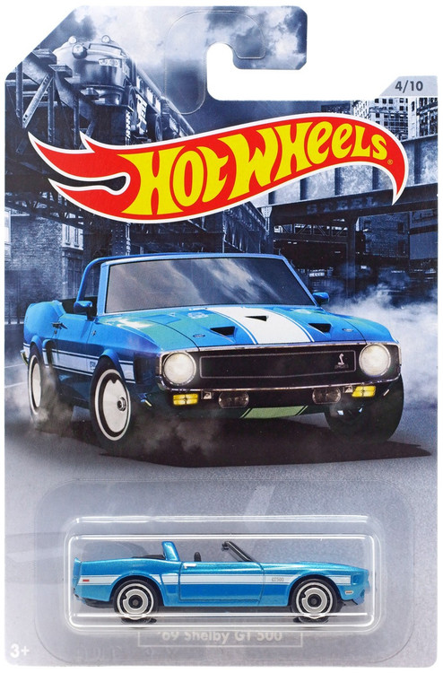 Hot Wheels American Steel 69 Shelby GT 500 164 Diecast Car Mattel Toys ...