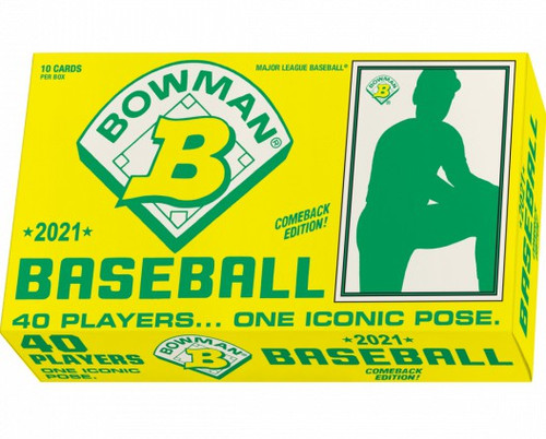 MLB Topps 1989 2021 Bowman x Keith Shore Baseball Wave 2 Trading
