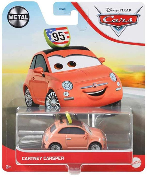 Disney Pixar Cars Cars 3 Metal Cartney Carsper 155 Diecast Car Mattel ...