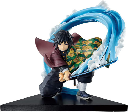 Demon Slayer Ichibansho Giyu Tomioka 5.9-Inch Collectible PVC Figure [Proceed With Unbreakable Heart And Sword]