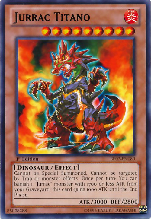 yu gi oh deck jurrac YuGiOh Duel Terminal 3 Single Card Super Parallel Rare Jurrac Titano  DT03-EN067