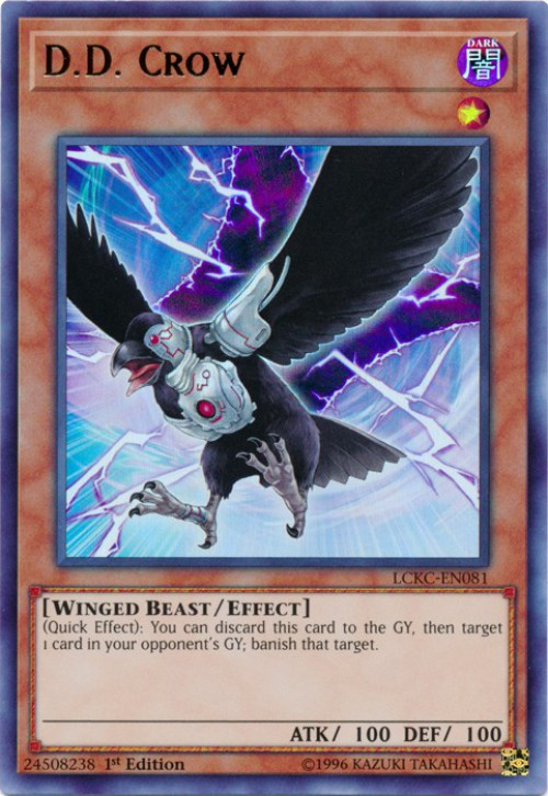 YuGiOh Duel Terminal 5 Single Card Normal Parallel Rare D.D. Crow DT05