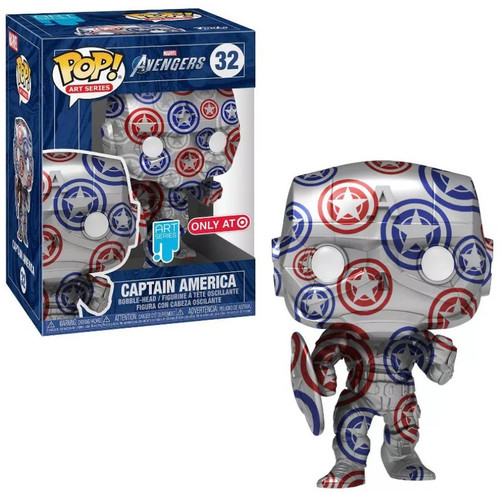 Funko Marvel Art Series POP Art Series Captain America