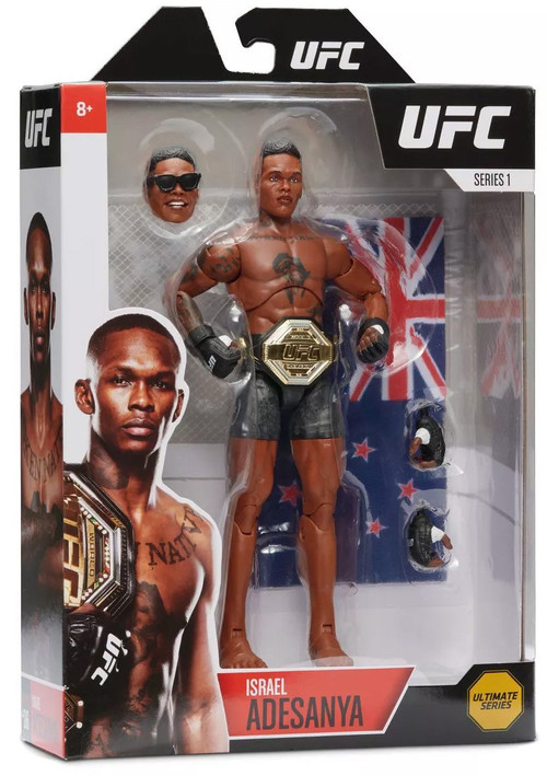 UFC Series 1 Israel Adesanya Action Figure Jazwares - ToyWiz