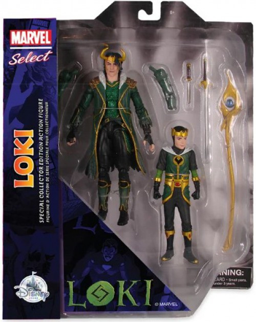 Marvel Marvel Select Loki with Kid Loki Exclusive 7 Action Figure