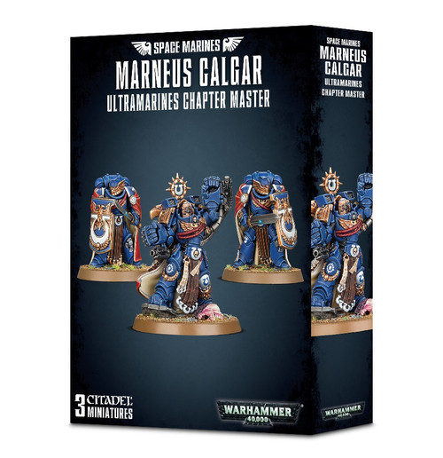 Warhammer 40,000 Space Marines Marneus Calgar With Victrix Honour Guard ...