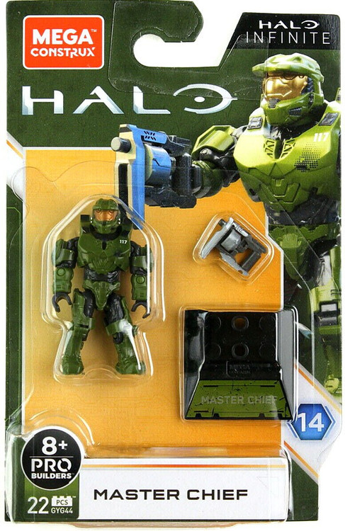Halo Infinite Heroes Series 14 Master Chief Mini Figure Mega