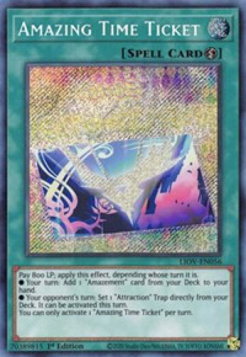 yugioh amazement cards Family Faces - LIOV-EN070 Super Rare NEW Amazement Support is HERE