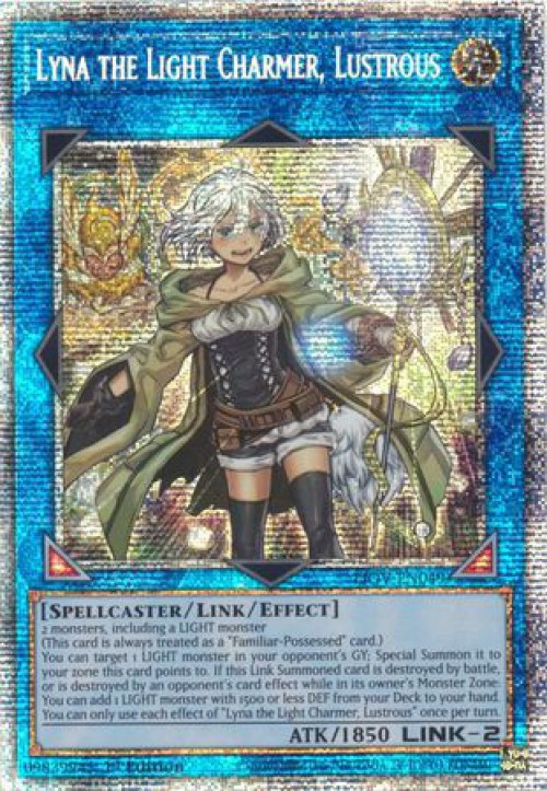 YuGiOh Lightning Overdrive Single Card Starlight Rare Lyna the Light Charmer, Lustrous LIOV-EN049 - ToyWiz YuGiOh Lightning Overdrive Single Card Starlight Rare Lyna the Light Charmer, Lustrous LIOV-EN049 - ToyWiz