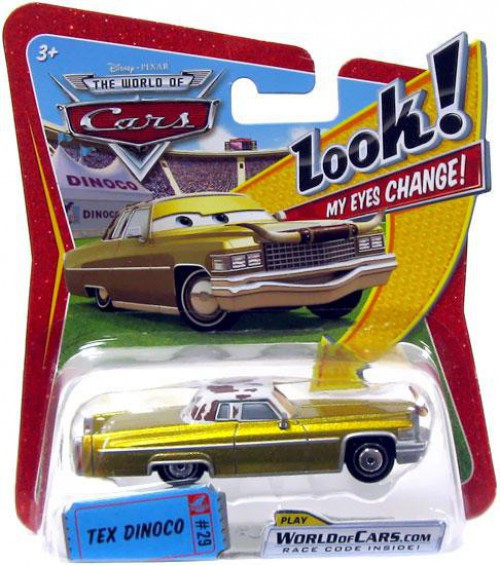 Disney Pixar Cars The World of Cars Lenticular Eyes Series 1 Tex