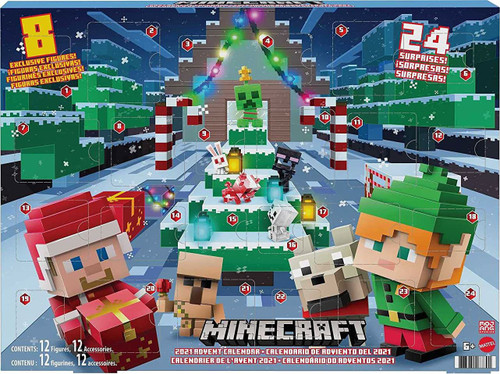 Minecraft 2021 Advent Calendar Mattel Toys - ToyWiz