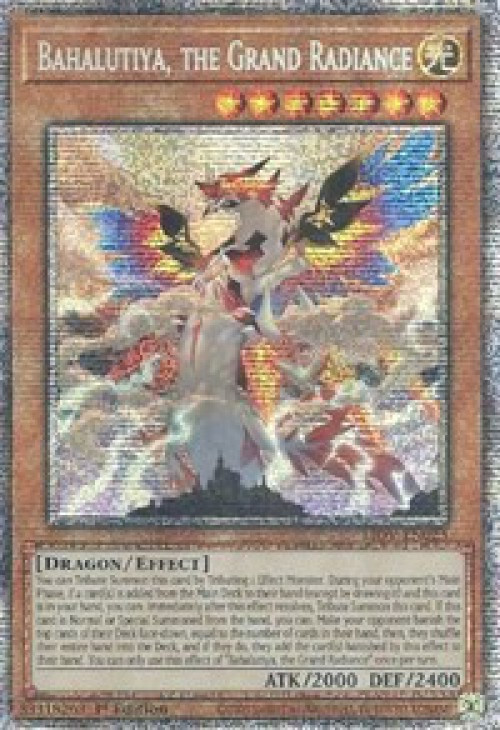 YuGiOh Lightning Overdrive Single Card Starlight Rare Bahalutiya, the