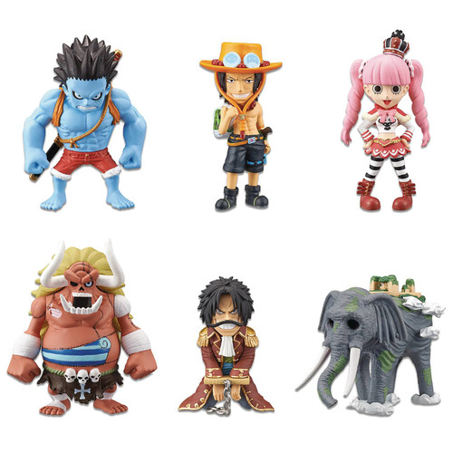 One Piece WCF World Collectable Figure ZOU Elephant Complete Set of 6 KN