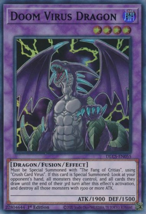 yugioh doom virus dragon