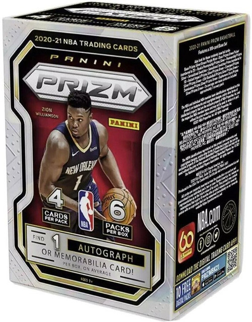 NBA Panini 2020-21 Prizm Basketball Trading Card BLASTER Box 