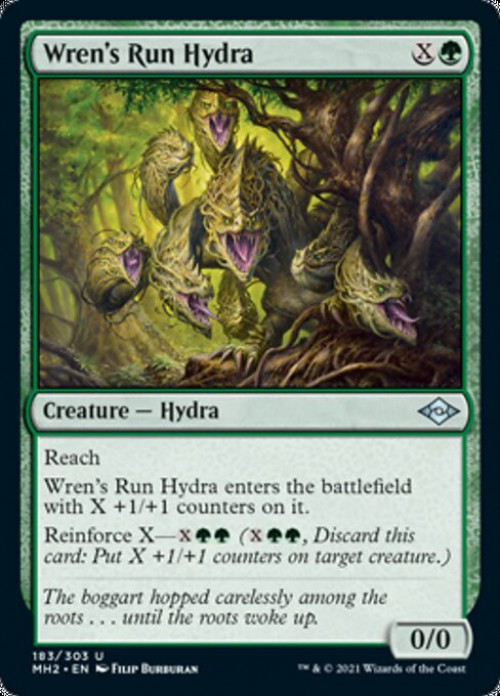 mtg hydra cards Elite Deck - Mono Green - Huge Creatures - Modern Legal - Custom Built - Magic The Gathering - you gain life and draw cards equal to its power. Hydra Broodmaster - MTG Single