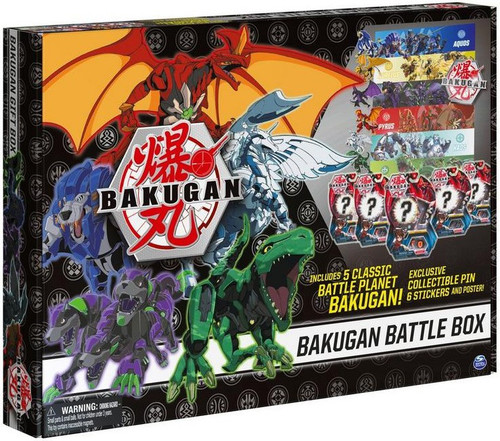 Bakugan Battle Planet Bakugan Battle Box Spin Master - ToyWiz