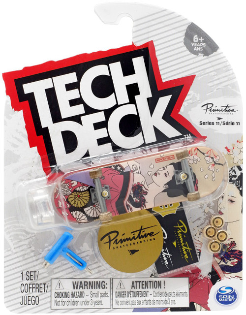 Tech Deck Series 11 Primitive 96mm Mini Skateboard Spin Master