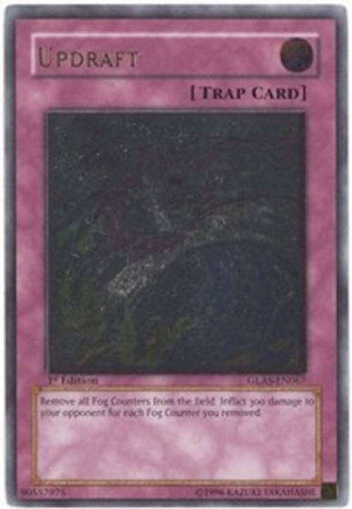 YuGiOh GX Trading Card Game Gladiator's Assault Ultimate Rare Updraft GLAS-EN067 [1st Edition]