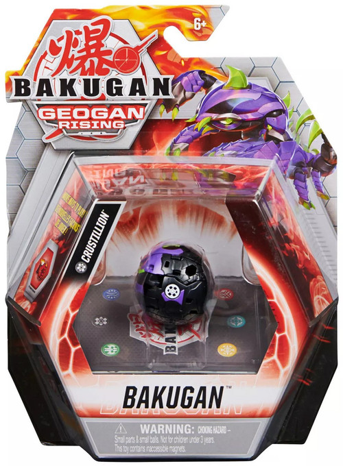 Bakugan Geogan Rising Nillious Ultra Diamond - Figura Action + Carte Collezionabili - 3-2-1 Brawl! - 4