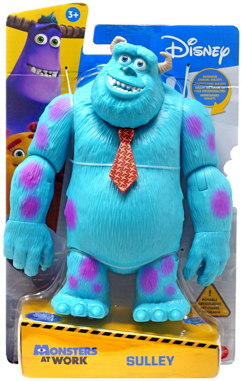 Disney Pixar Monsters Inc Monsters at Work Sulley 8 Action Figure Mattel -  ToyWiz