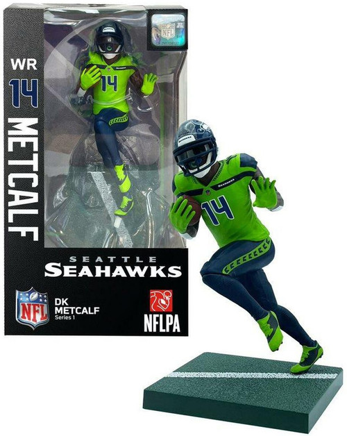 Funko Pop! NFL: Seattle Seahawks-D.K Metcalf. Metcalf W7 - Vinyl  Collectible Figure - Gift Idea - Official Merchandise - Toy for Children  and Adults - Sports Fans - Model Figure for Collectors: : Toys