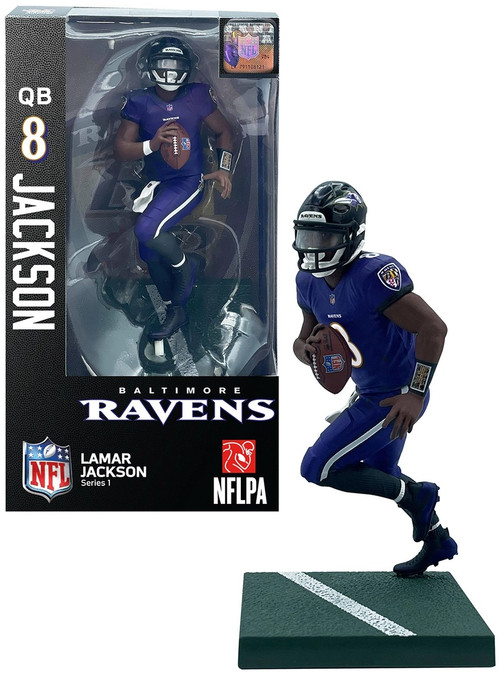 Funko NFL Baltimore Ravens POP! Football Lamar Jackson Vinyl Figure #120  [Purple Jersey]