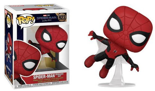 Funko Marvel Spider-Man No Way Home POP Marvel Spider-Man Vinyl Figure 923  Upgraded Suit - ToyWiz