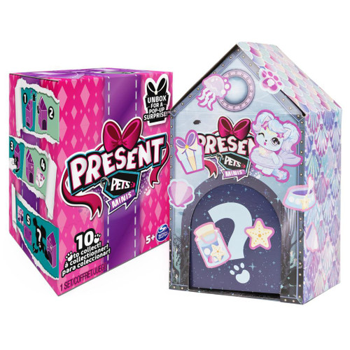 Present Pets Minis Surprise Plush Present Pets 3 Mystery Pack 1 RANDOM Figure Spin Master ToyWiz