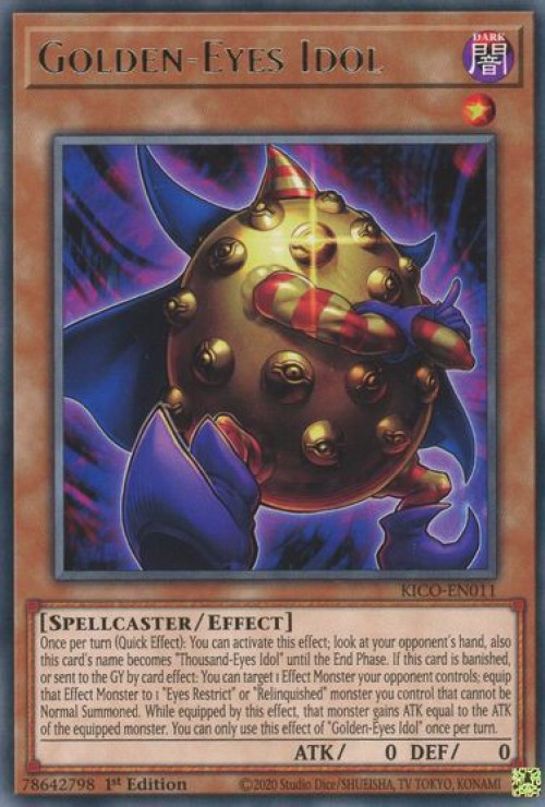 yugioh card thousand eyes idol Yu-Gi-Oh! - Thousand-Eyes (PSV-083) - Pharaohs Servant - Unlimited Edition If this card is destroyed as a result of battle Konami | Toys | Thousandeyes