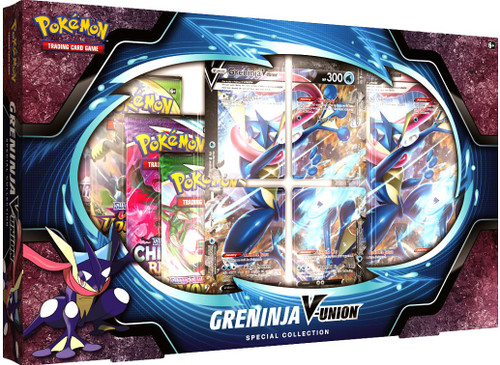 Pokemon Greninja V-Union Special Collection 4 Booster Packs